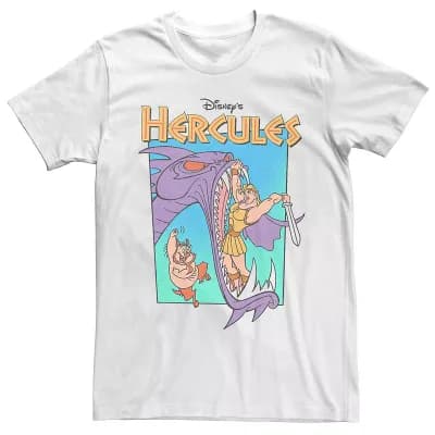 Disney's Hercules Hydra Slayer Men's Retro Tee