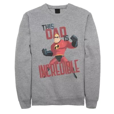 Men's Disney Pixar Incredibles This Dad Is Incredible Fleece