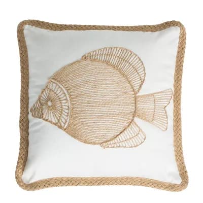 Safavieh Nilam Fish Throw Pillow