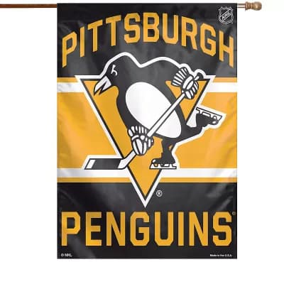 WinCraft Pittsburgh Penguins 28" x 40" Primary Logo Single-Sided Vertical Banner