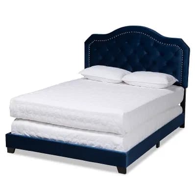 Baxton Studio Samantha Tufted Bed