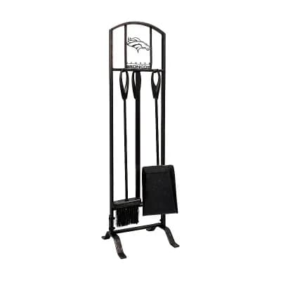 Denver Broncos Fireplace Tool Set