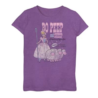 Disney / Pixar's Toy Story 4 Bo Peep & Sheep Girls 7-16 Graphic Tee