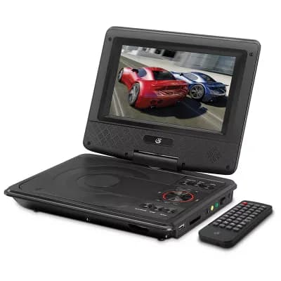 GPX 7 in Portable DVD Player with Swivel Screen