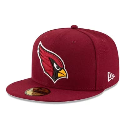Men's New Era Cardinal Arizona Cardinals 59FIFTY Fitted Hat