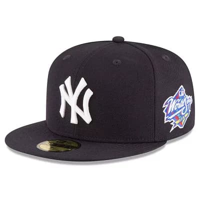 Men's New Era Navy New York Yankees 1998 World Series Wool 59FIFTY Fitted Hat