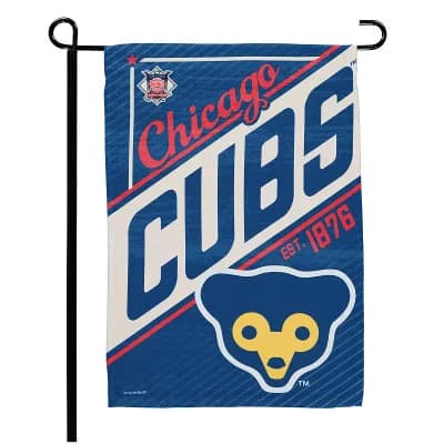 WinCraft Chicago Cubs 12.5" x 18" Vintage Double-Sided Garden Flag