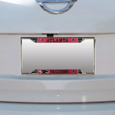 Atlanta Falcons Small Over Small Mega License Plate Frame