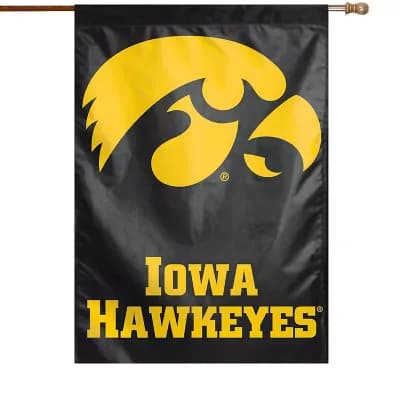 WinCraft Iowa Hawkeyes 28" x 40" Logo Single-Sided Vertical Banner