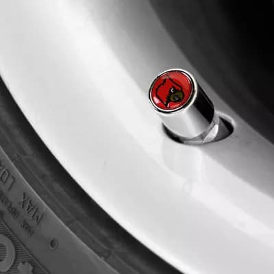 Louisville Cardinals Valve Stem Covers