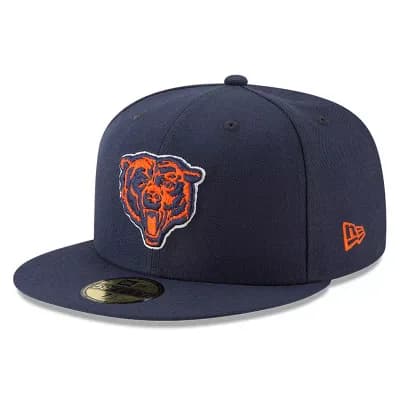 Men's New Era Navy Chicago Bears 59FIFTY Fitted Hat