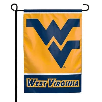 WinCraft West Virginia Mountaineers 12" x 18" Double-Sided Garden Flag