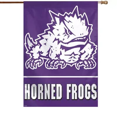 WinCraft TCU Horned Frogs 28" x 40" Big Logo House Flag