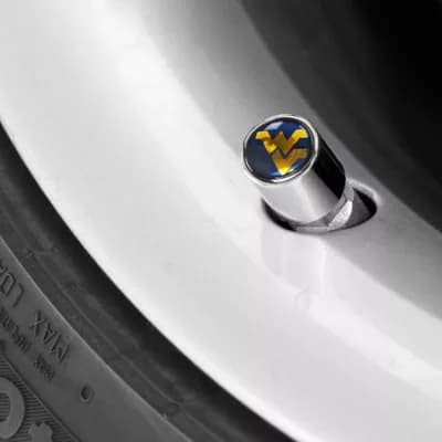 West Virginia Mountaineers Valve Stem Covers