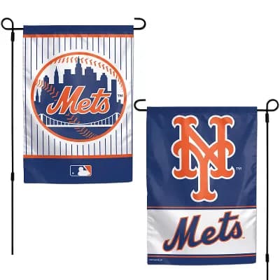 WinCraft New York Mets 12" x 18" Double-Sided Garden Flag