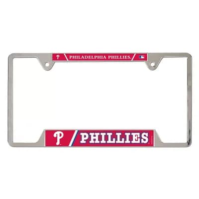 Philadelphia Phillies WinCraft Metal License Plate Frame