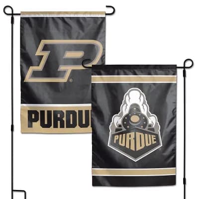 WinCraft Purdue Boilermakers 12" x 18" Double-Sided Garden Flag