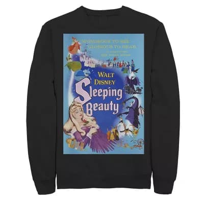 Disney's Sleeping Beauty Men's Vintage Movie Poster Sweatshirt