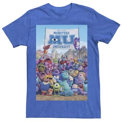 Disney / Pixar's Monsters, Inc. Men's University Class Photo Tee