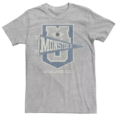 Disney / Pixar's Monsters, Inc. Men'sUniversity Monsters Pendant Tee