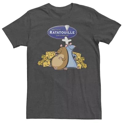 Disney / Pixar's Ratatouille Men's Title Logo Poster Tee