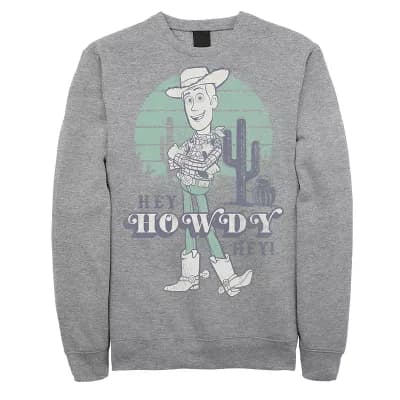 Disney / Pixar's Toy Story Woody Men's Pastel Hey Howdy Hey Sweatshirt