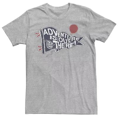 Disney / Pixar's Up Men's Adventure Flag Balloon Tee