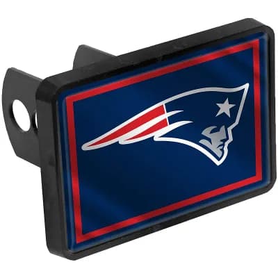 New England Patriots Logo Universal Hitch Cover