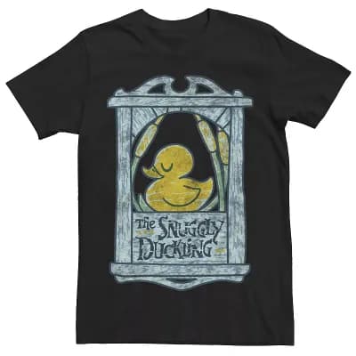 Men's Disney's Tangled The Snuggly Duckling Sign Tee