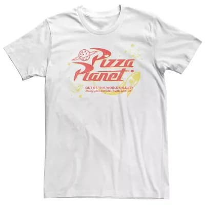 Disney / Pixar's Toy Story Men's Vintage Pizza Planet Logo Tee