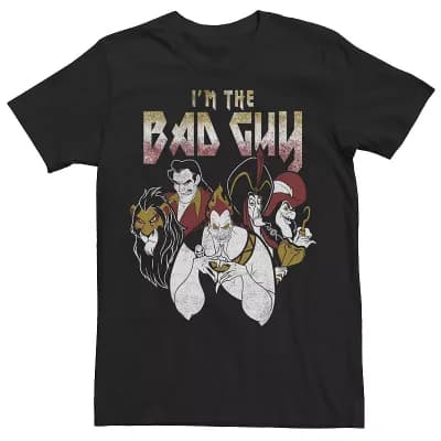 Disney Villains Men's I'm The Bad Guy Group Portrait Tee