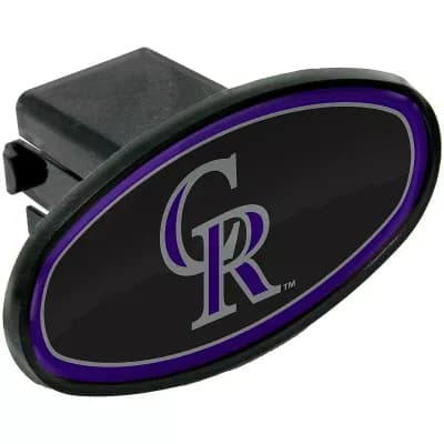 WinCraft Colorado Rockies Fixed Oval Hitch Cover