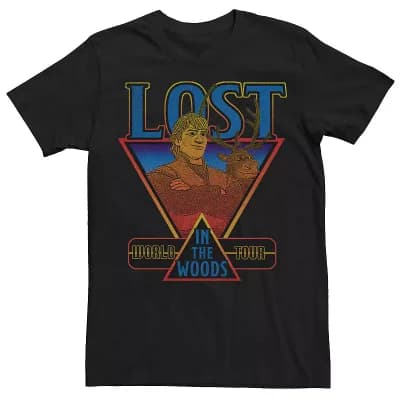 Disney's Frozen 2 Kristoff & Sven Men's Lost In The Woods World Tour Tee
