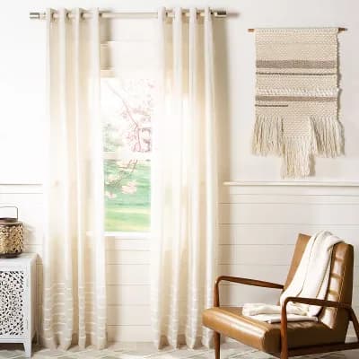 Safavieh Delancey 1-Panel Window Curtain
