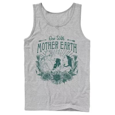 Men's Disney Pocahontas One With Mother Earth Tank Top