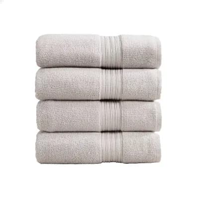 Madelinen® Cooper Solid 4-Pack Cotton Bath Towel Set