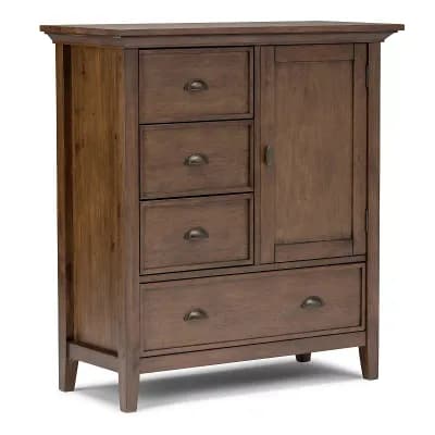 Simpli Home Redmond Medium Storage Cabinet