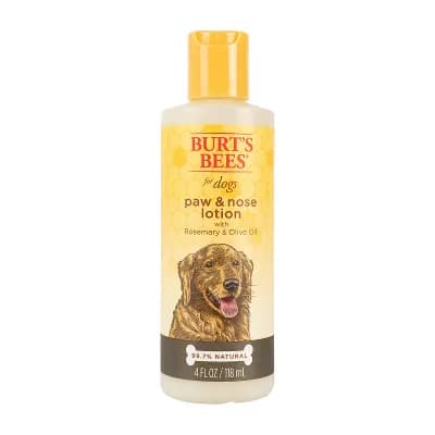 Burt's Bees for Pets Dog Paw & Nose Lotion with Rosemary and Olive Oil - 4 oz.