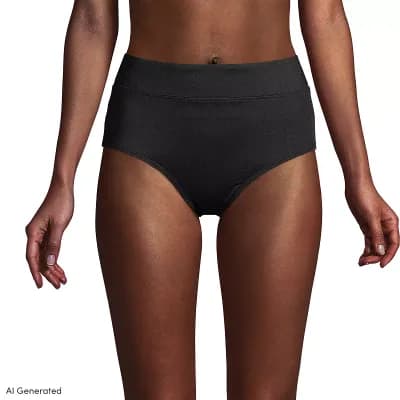 Women's Lands' End UPF 50 Swim Briefs