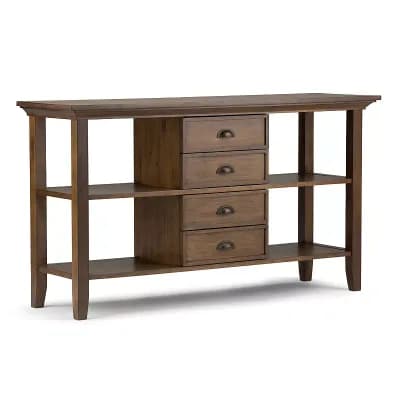 Simpli Home Redmond Console Sofa Table