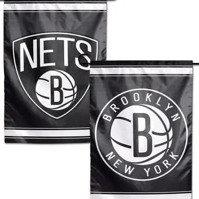 WinCraft Brooklyn Nets 12" x 18" Double-Sided Garden Flag
