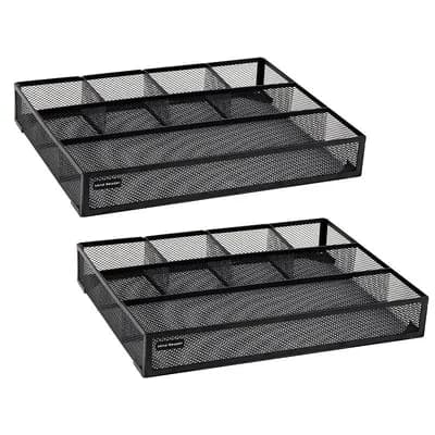 Mind Reader 2 pc Mesh Deep Drawer Organizer