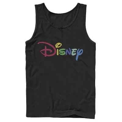Disney's Rainbow Logo Men's Tank Top