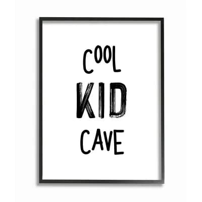 Stupell Home Decor Cool Kid Cave Framed Wall Art