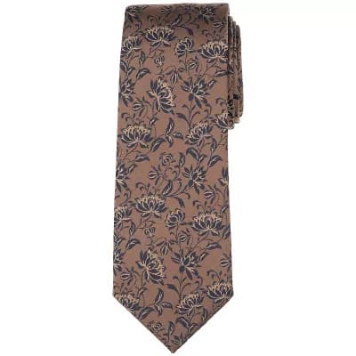 Men's Bespoke Floral Patterned Tie