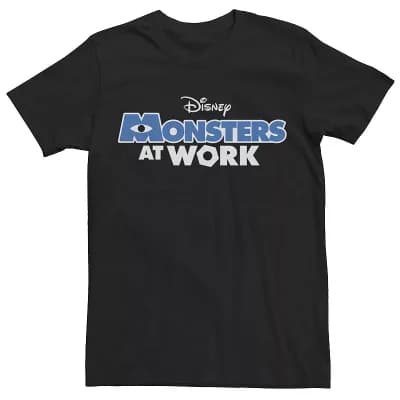 Disney / Pixar's Monsters At Work Men's Movie Logo Tee