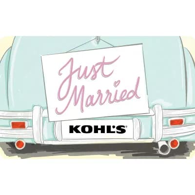 Just Married Gift Card