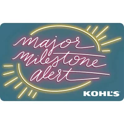 Milestone Gift Card