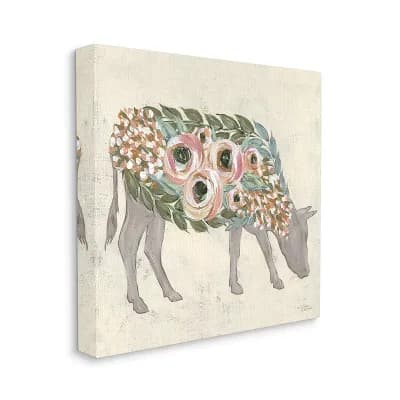 Stupell Home Decor Rustic Horse Canvas Wall Art