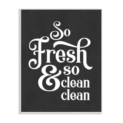 Stupell Home Decor So Fresh So Clean Laundry Vintage Wall Art